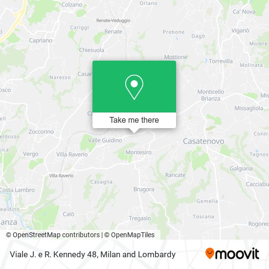 Viale J. e R. Kennedy 48 map