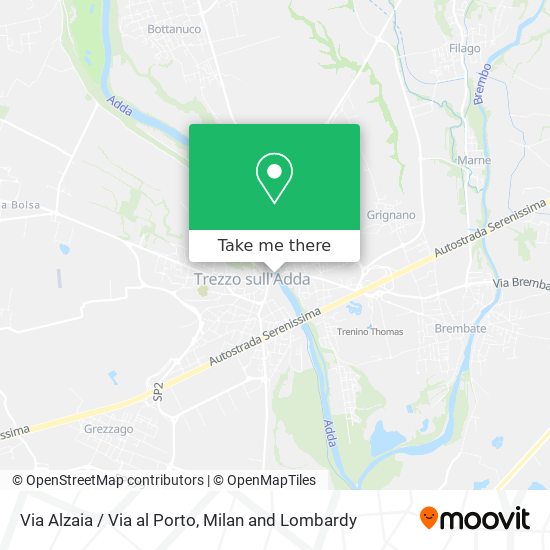 Via Alzaia / Via al Porto map