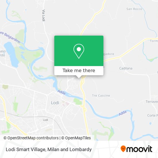Lodi Smart Village map