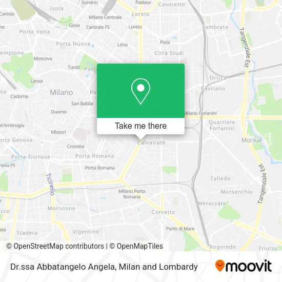 Dr.ssa Abbatangelo Angela map