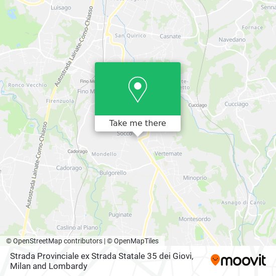 Strada Provinciale ex Strada Statale 35 dei Giovi map