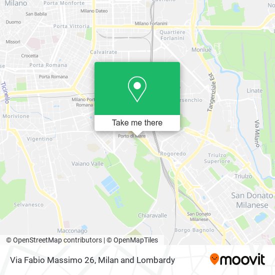 Via Fabio Massimo 26 map