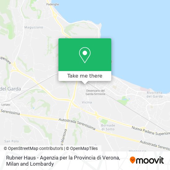 Rubner Haus - Agenzia per la Provincia di Verona map