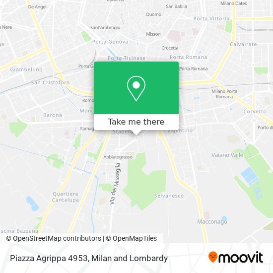 Piazza Agrippa 4953 map