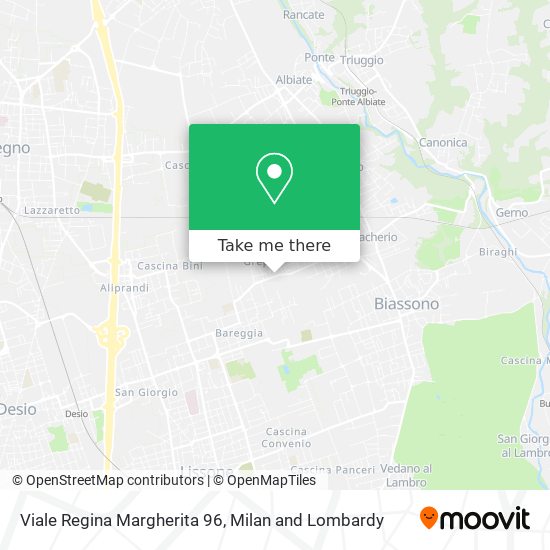 Viale Regina Margherita 96 map