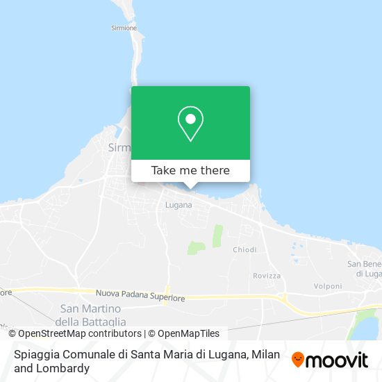 Spiaggia Comunale di Santa Maria di Lugana map