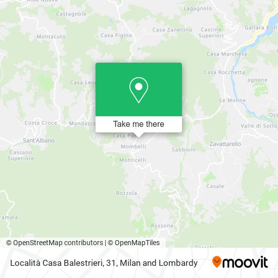 Località Casa Balestrieri, 31 map
