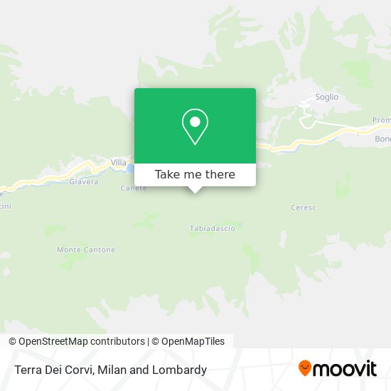 Terra Dei Corvi map