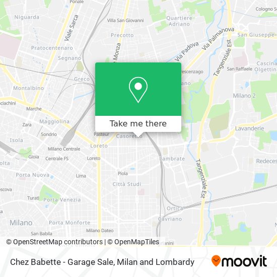 Chez Babette - Garage Sale map