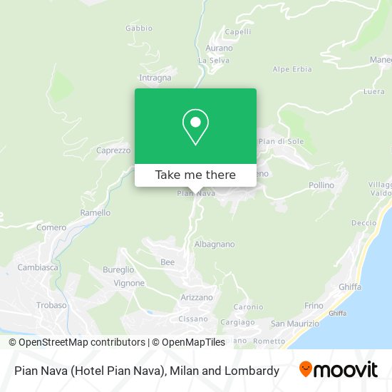 Pian Nava (Hotel Pian Nava) map