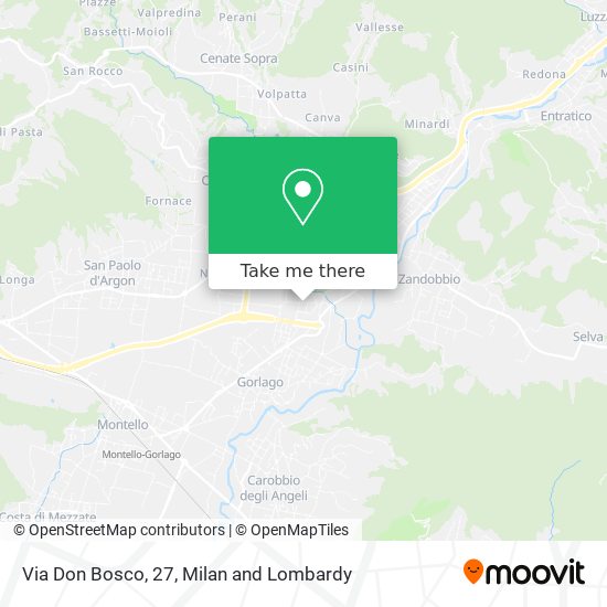 Via Don Bosco, 27 map