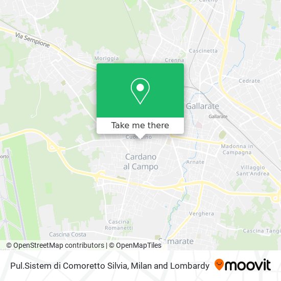 Pul.Sistem di Comoretto Silvia map