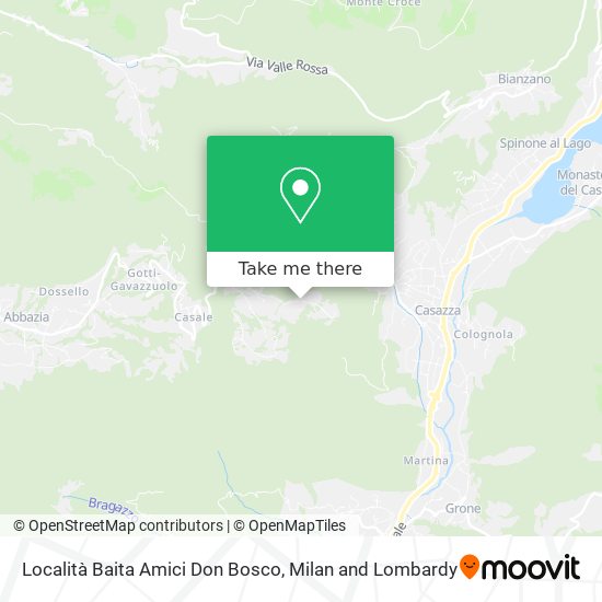 Località Baita Amici Don Bosco map