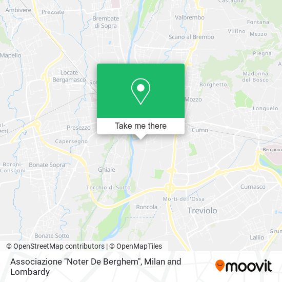 Associazione "Noter De Berghem" map