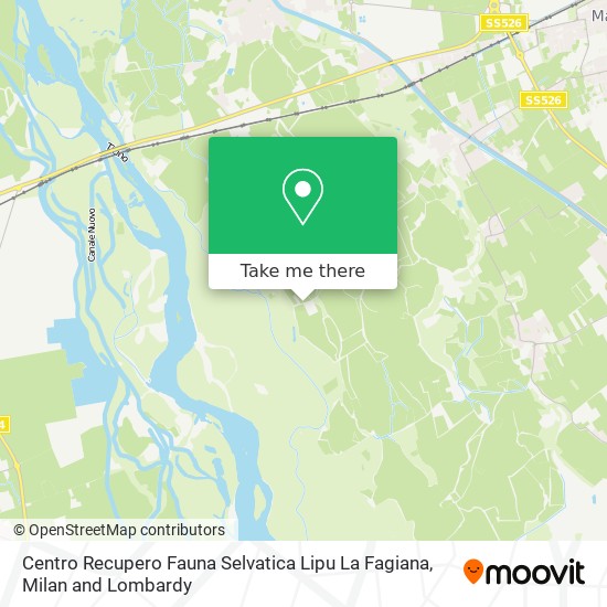 Centro Recupero Fauna Selvatica Lipu La Fagiana map