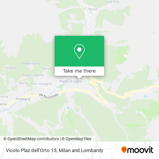 Vicolo Plaz dell'Orto 15 map