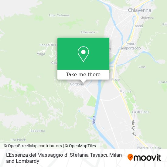 L'Essenza del Massaggio di Stefania Tavasci map