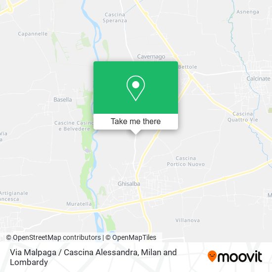 Via Malpaga / Cascina Alessandra map