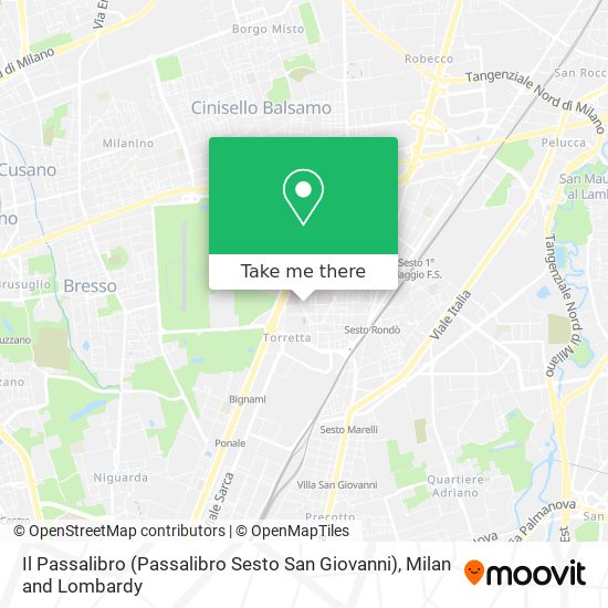 Il Passalibro (Passalibro Sesto San Giovanni) map
