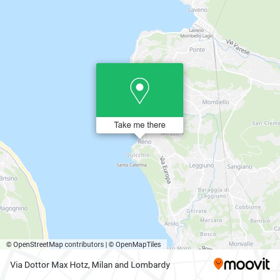 Via Dottor Max Hotz map