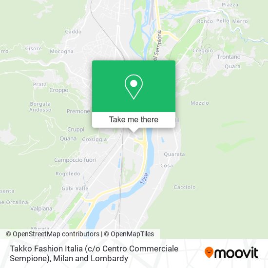 Takko Fashion Italia (c / o Centro Commerciale Sempione) map