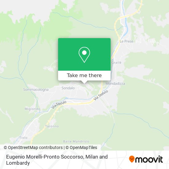 Eugenio Morelli-Pronto Soccorso map