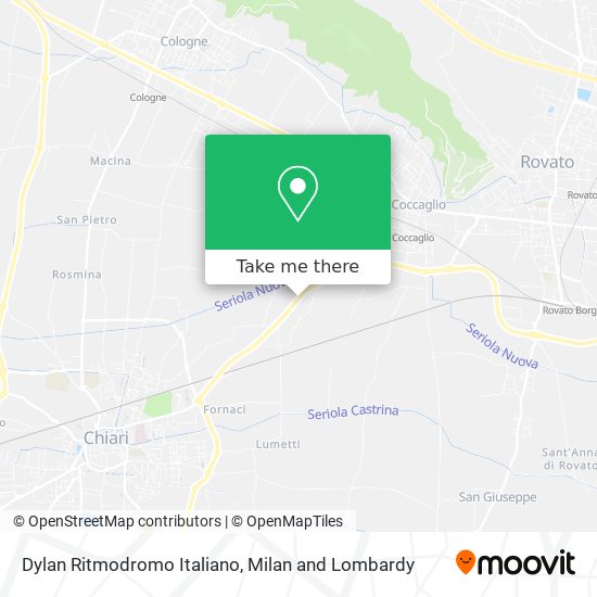 Dylan Ritmodromo Italiano map