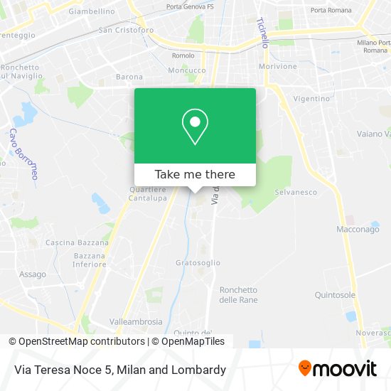 Via Teresa Noce 5 map