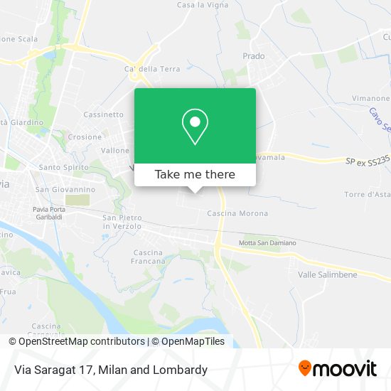 Via Saragat 17 map