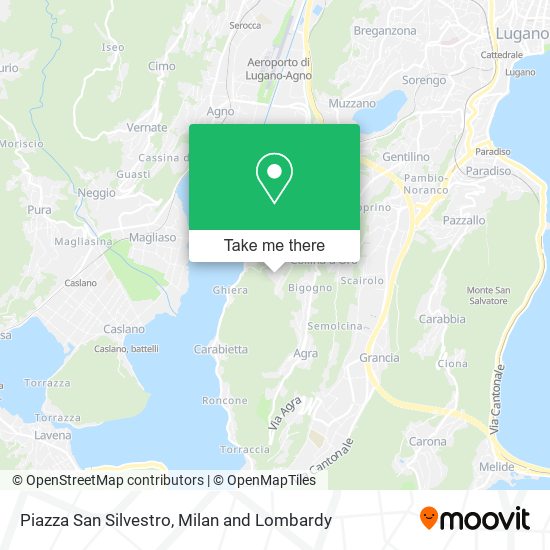 Piazza San Silvestro map