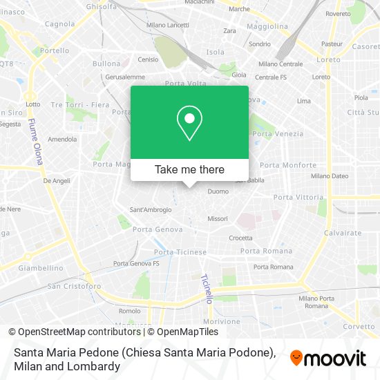 Santa Maria Pedone (Chiesa Santa Maria Podone) map