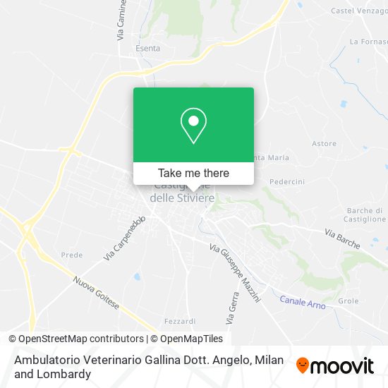 Ambulatorio Veterinario Gallina Dott. Angelo map