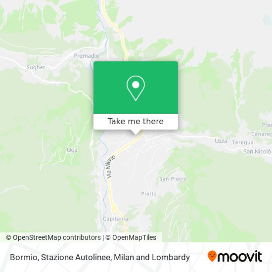 Bormio, Stazione Autolinee map