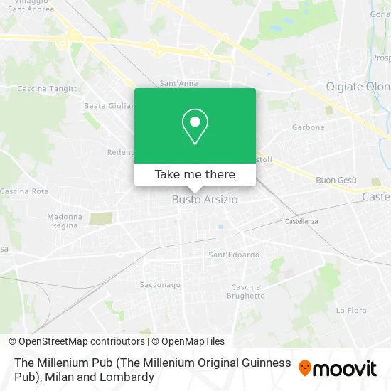 The Millenium Pub (The Millenium Original Guinness Pub) map