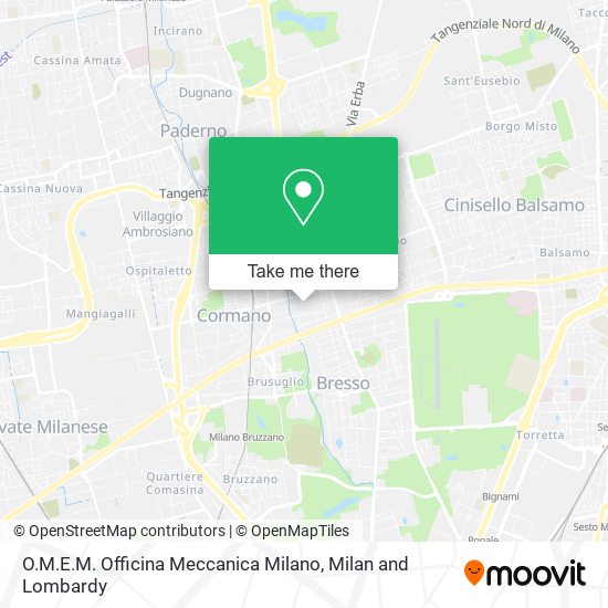 O.M.E.M. Officina Meccanica Milano map