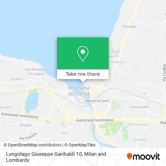 Lungolago Giuseppe Garibaldi 10 map