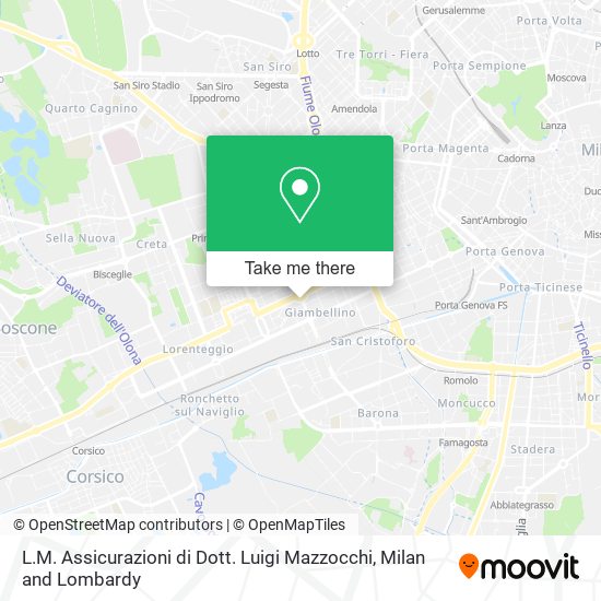 L.M. Assicurazioni di Dott. Luigi Mazzocchi map
