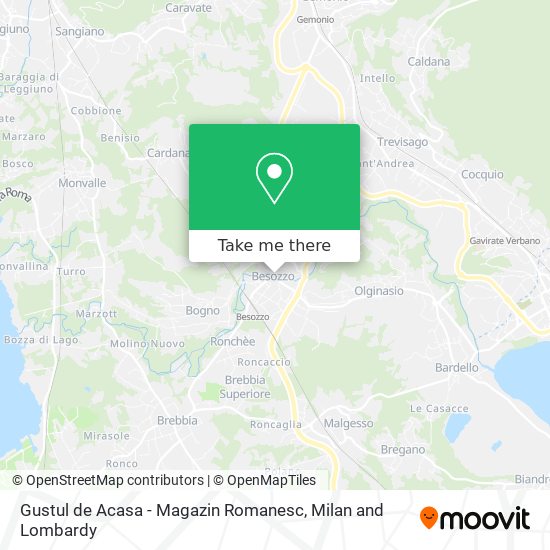 Gustul de Acasa - Magazin Romanesc map
