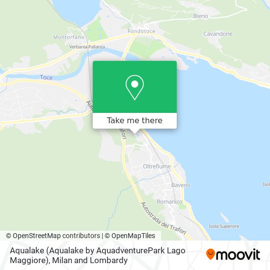 Aqualake (Aqualake by AquadventurePark Lago Maggiore) map