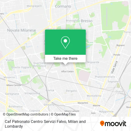 Caf Patronato Centro Servizi Falvo map