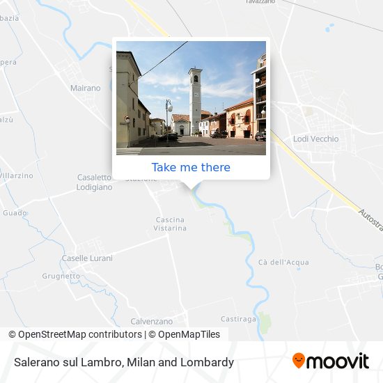 Salerano sul Lambro map