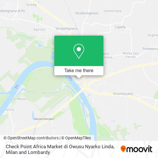 Check Point Africa Market di Owusu Nyarko Linda map