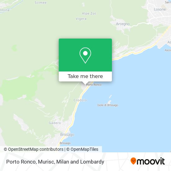 Porto Ronco, Murisc map