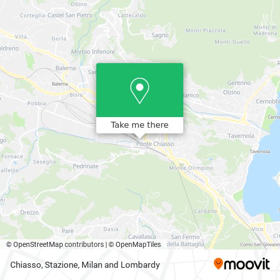 Chiasso, Stazione map