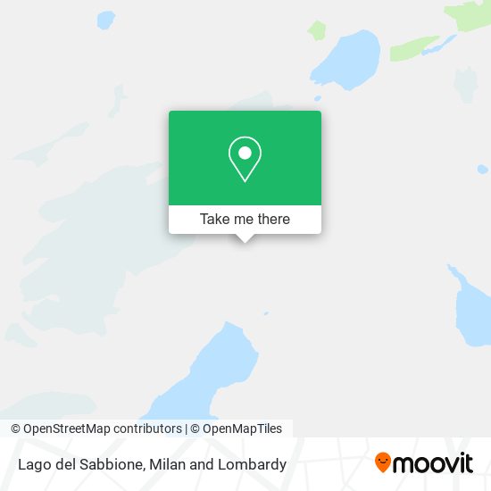 Lago del Sabbione map