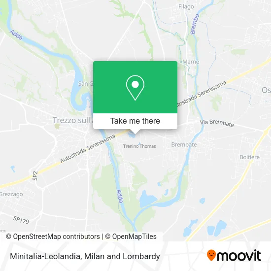 Minitalia-Leolandia map