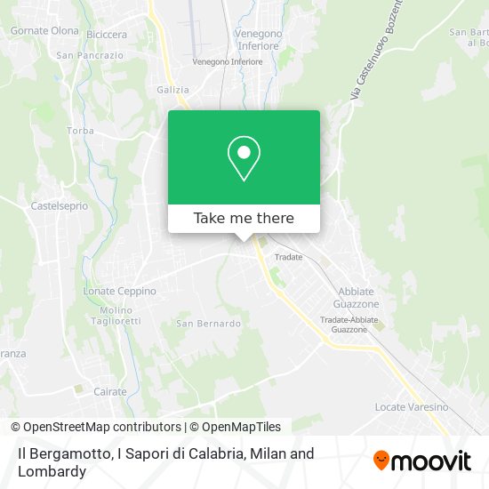 Il Bergamotto, I Sapori di Calabria map