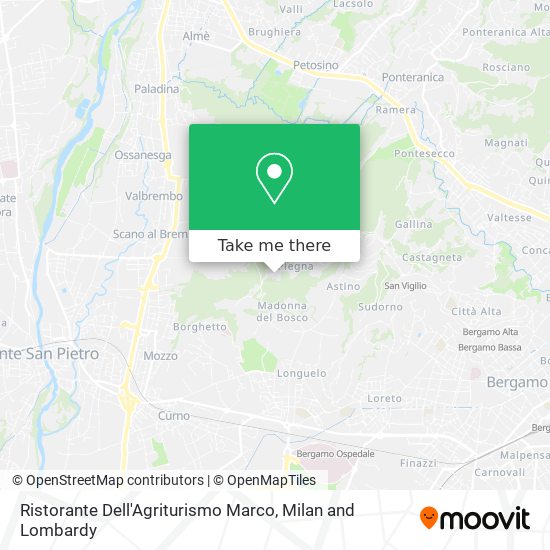 Ristorante Dell'Agriturismo Marco map