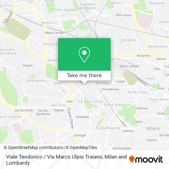 Viale Teodorico / Via Marco Ulpio Traiano map