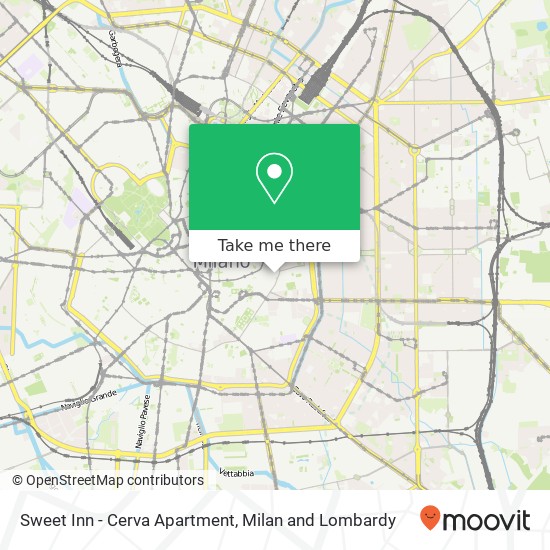 Sweet Inn - Cerva Apartment map